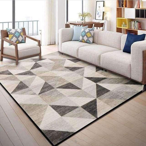 Geometric Modern Carpets For Living Room Home Nordic Carpet