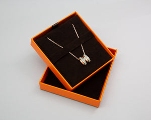 hermes h necklace price