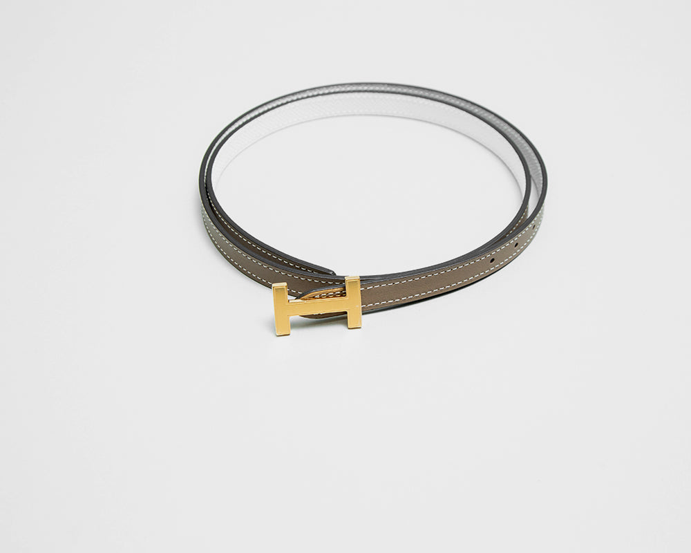 belt with h belt buckle