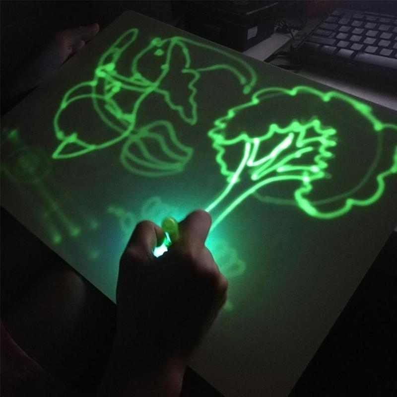 Light Drawing Pad Fun And Developing Toy