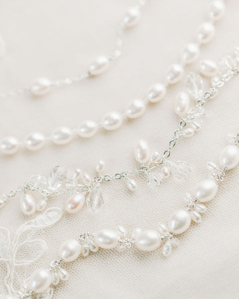 Pearl Wedding Bracelets by Sarah Walsh Bridal Jewellery — Sarah Walsh ...