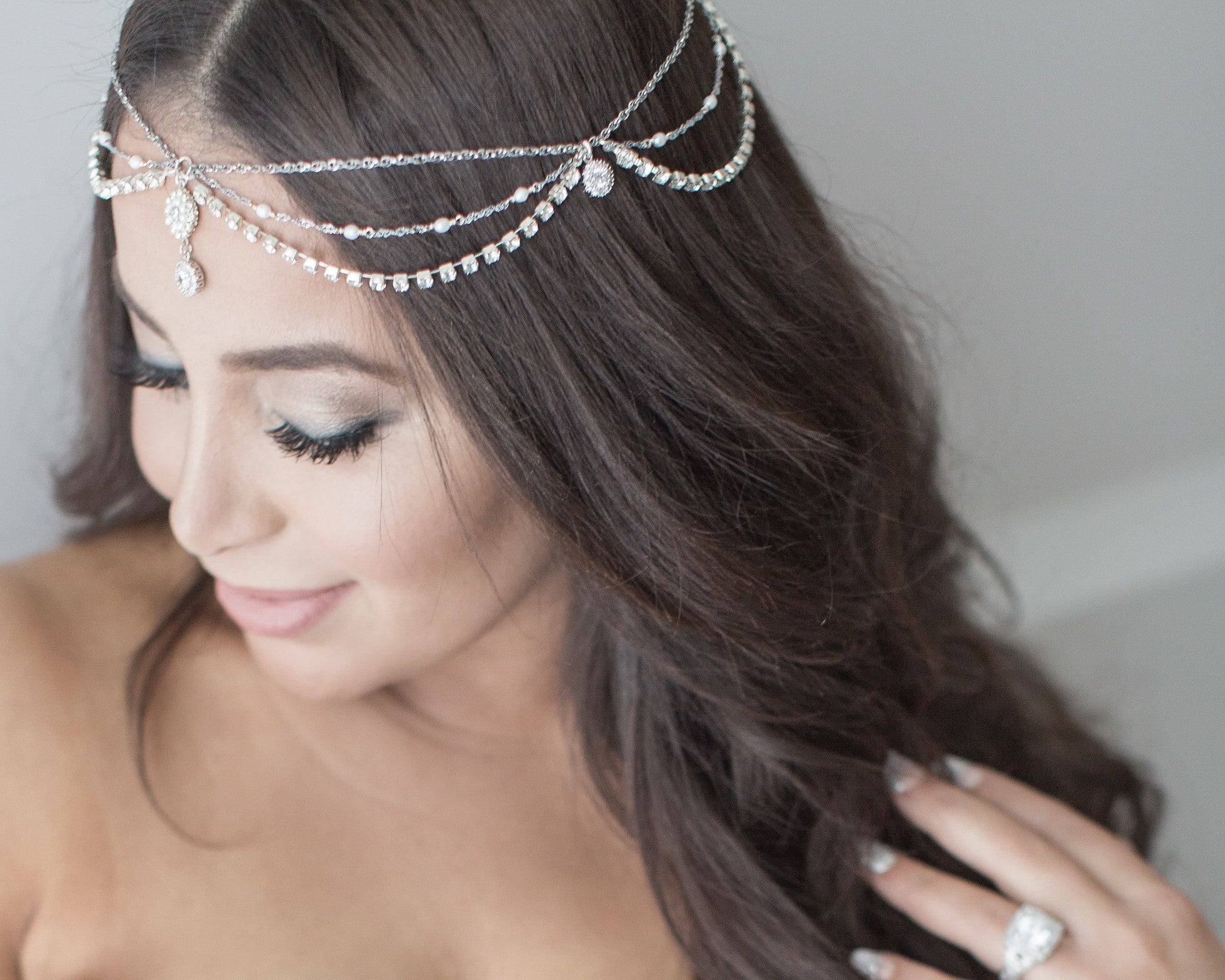 bridal head chain