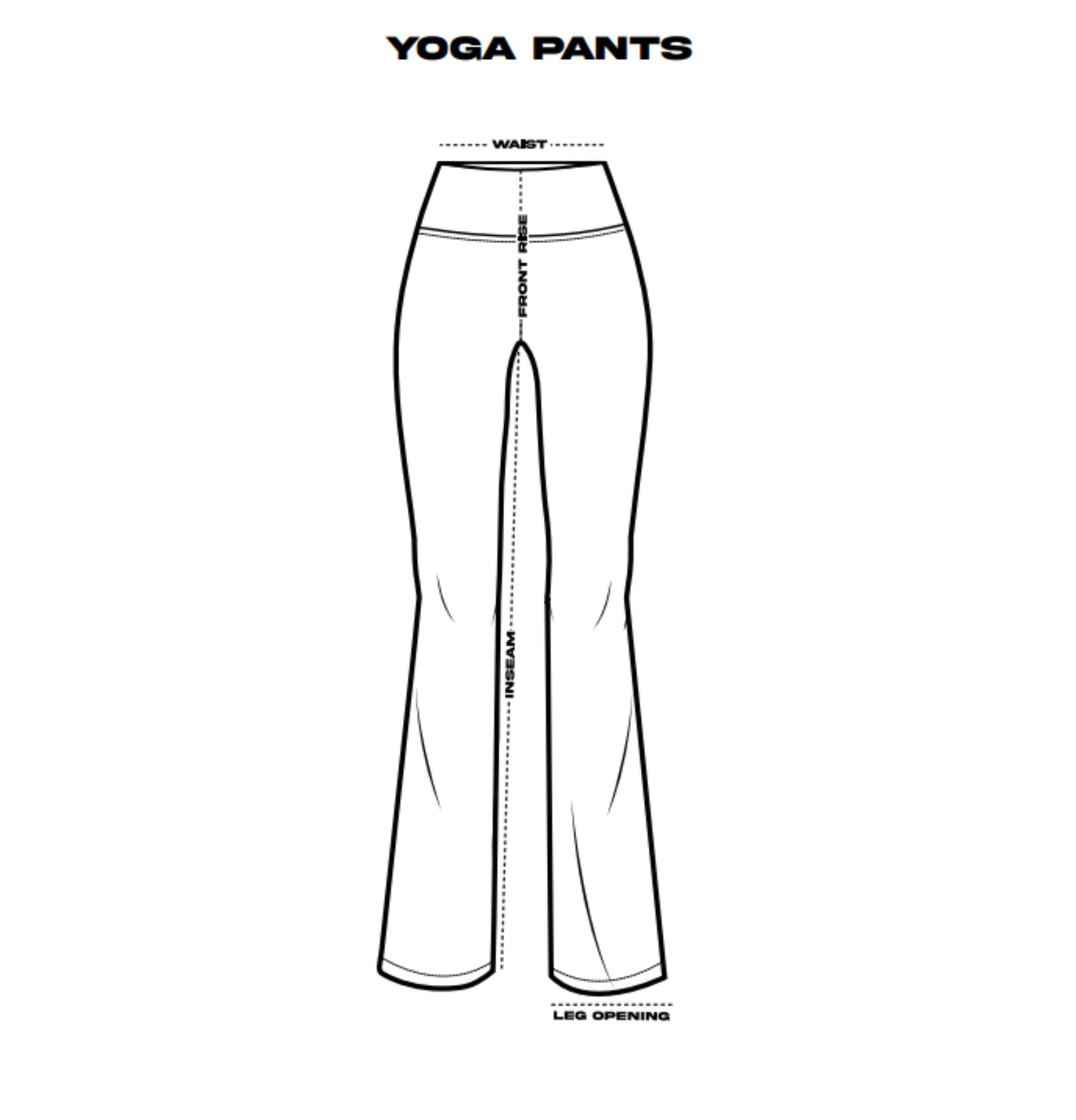 EMBLEM YOGA PANTS - GREY – The Couture Club