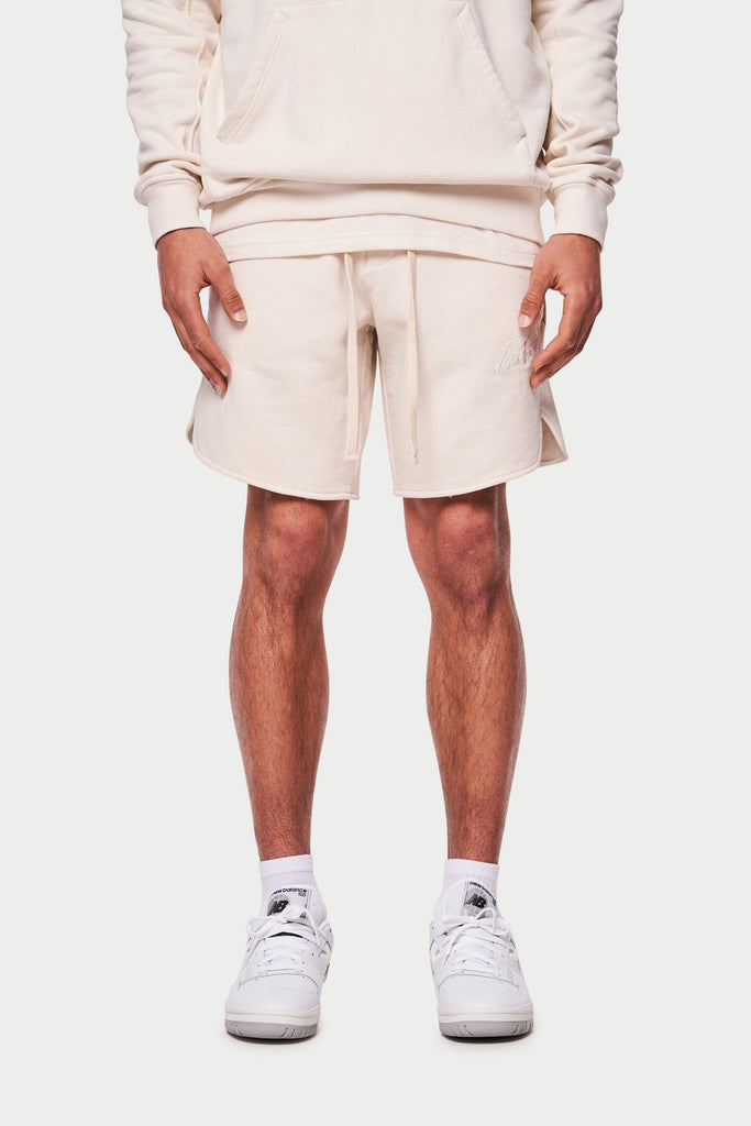 off white jogger shorts