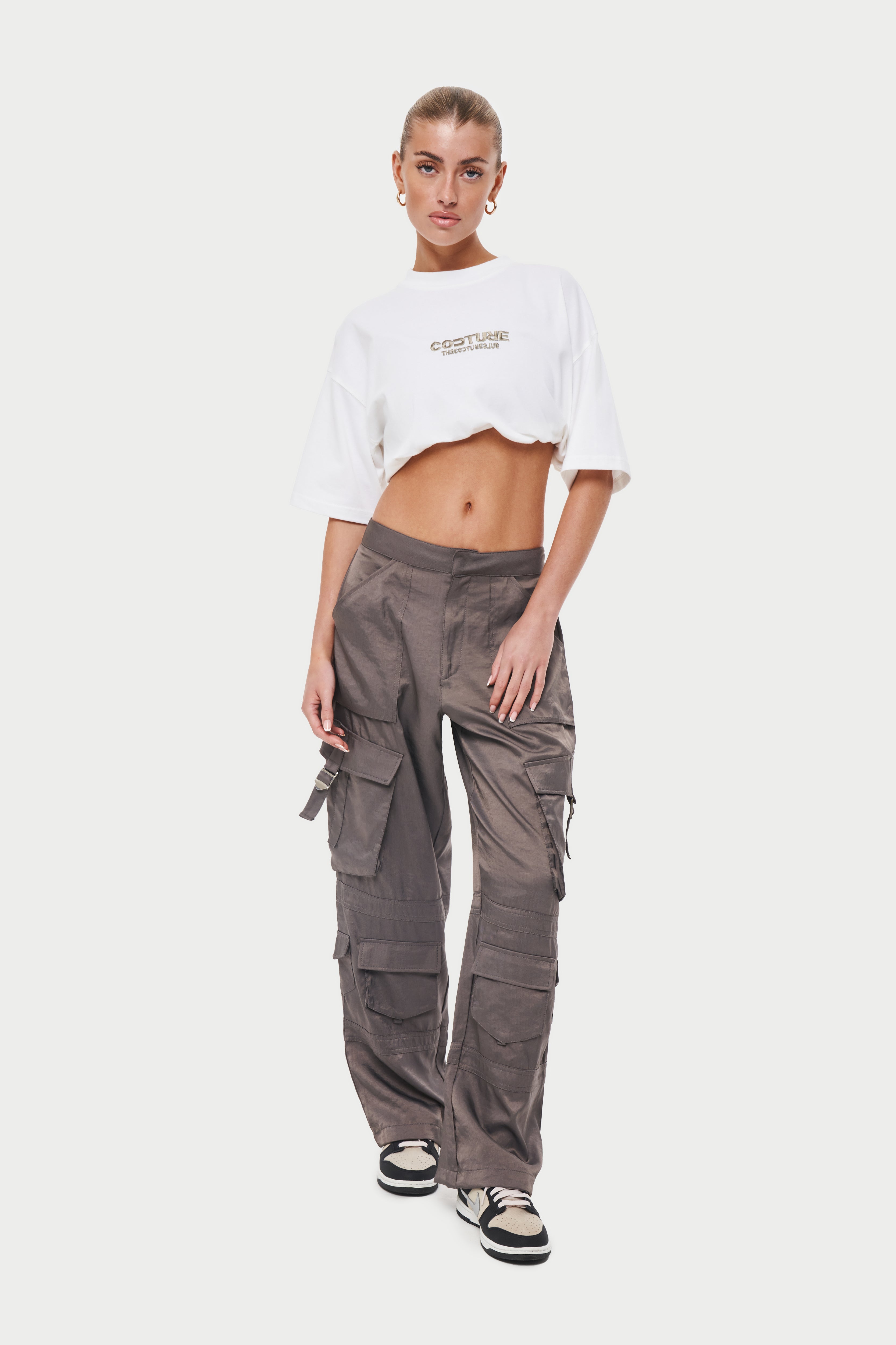 COOTIE 16AW Cargo Trousers Back Satin-