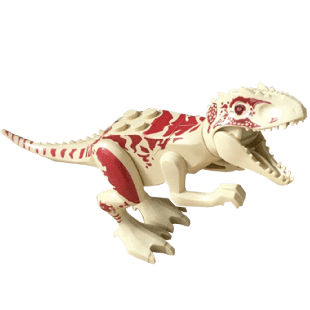 dinosaure rouge jouet