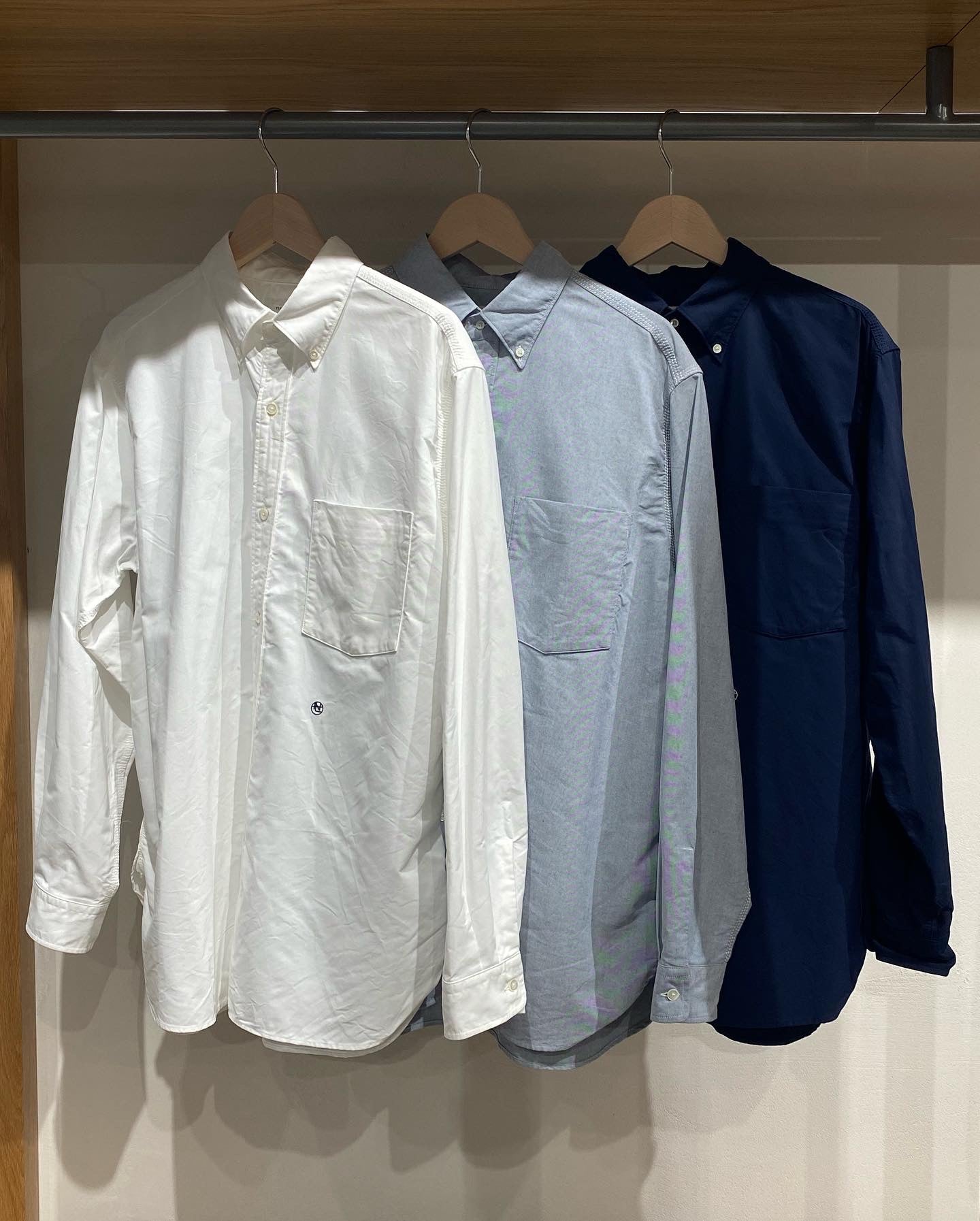 nanamica FW22 - Button Down Wind Shirt – nanamica NEW YORK