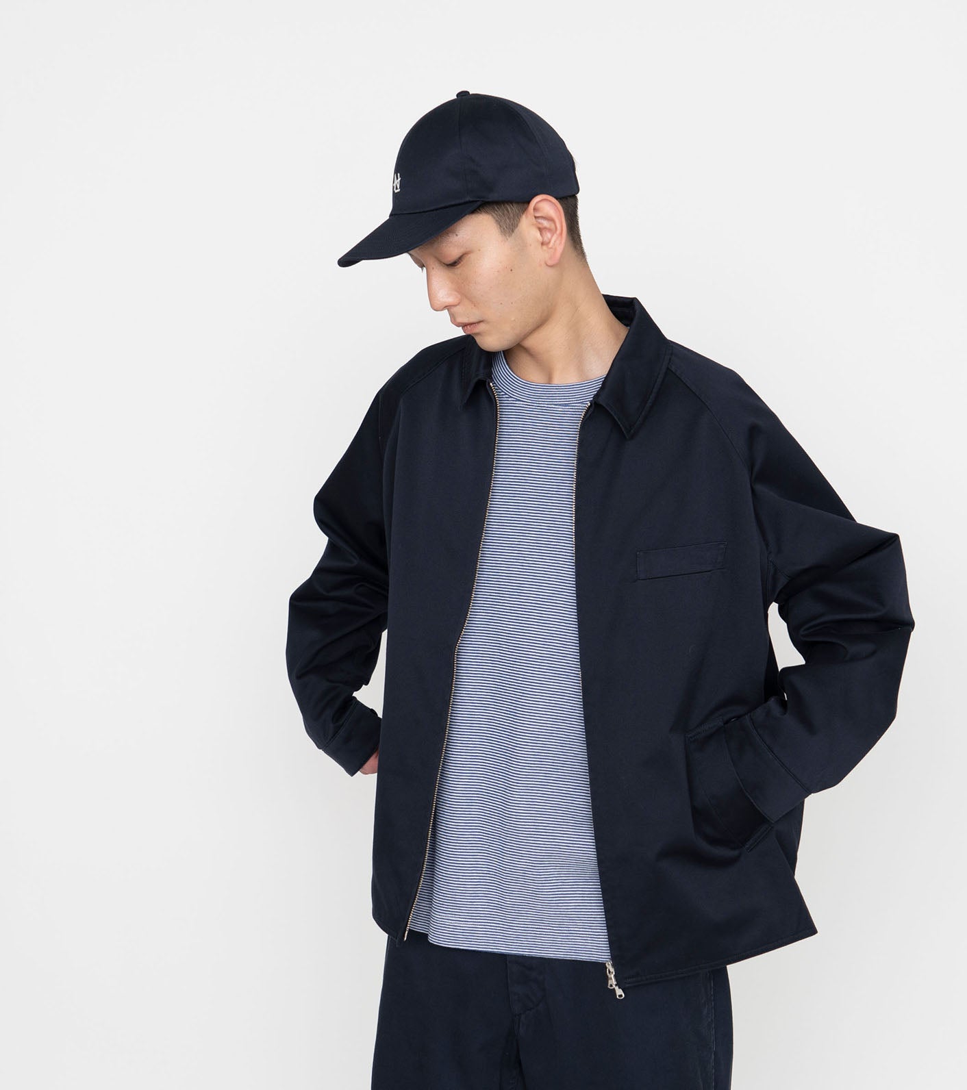 nanamica gore-tex chino crew jacket ナナミカ