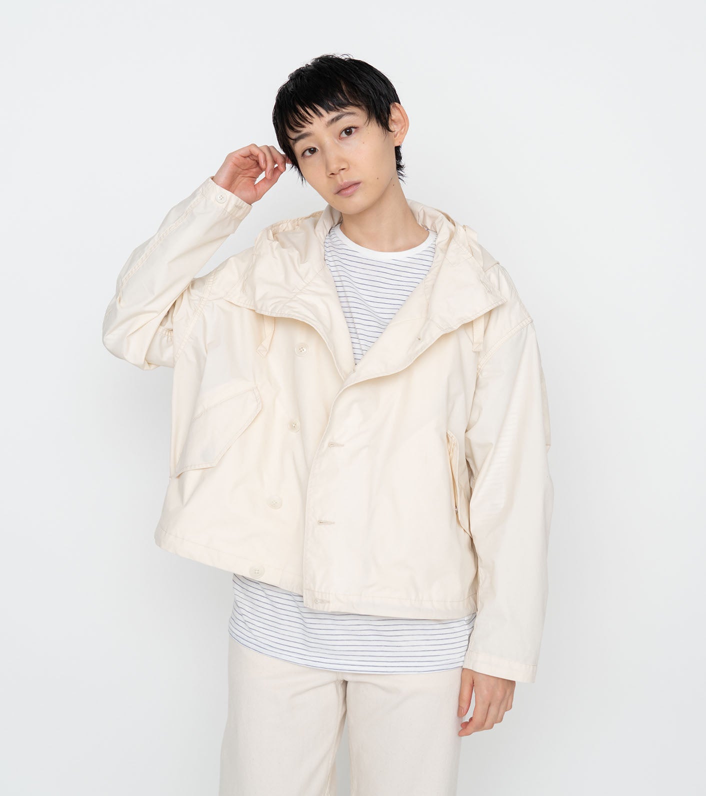 メール便対応！ 一時値下げ❗️Hooded Jacket nanamica L