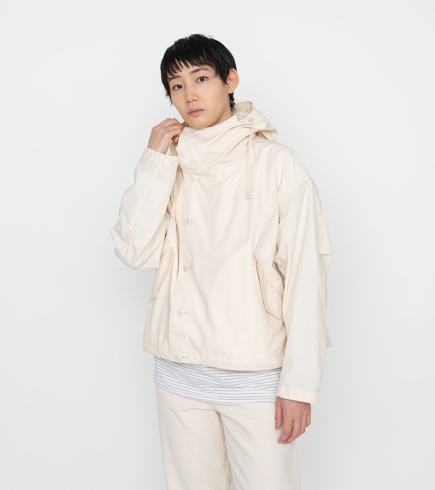 一時値下げ❗️Hooded Jacket nanamica L#-