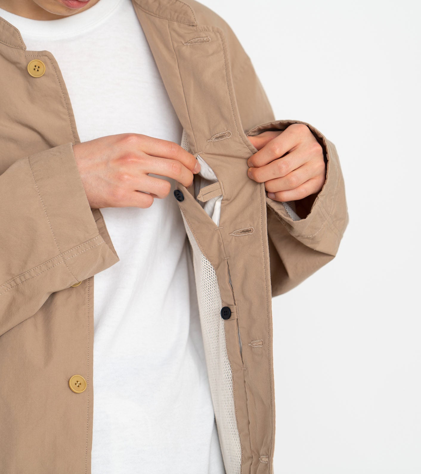 Band Collar Jacket – nanamica NEW YORK