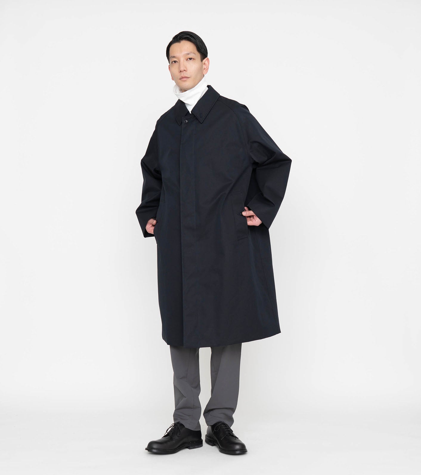 ナナミカ GORE-TEX Balmacaan Coat