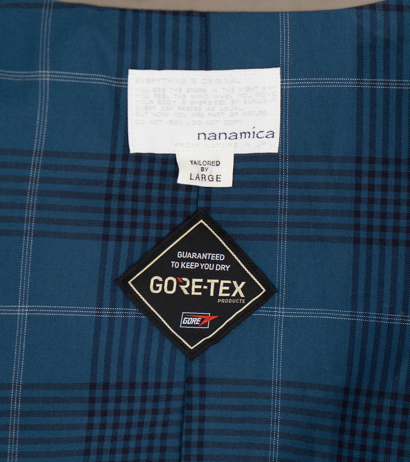 2L GORE-TEX Short Soutien Collar Coat – nanamica NEW YORK