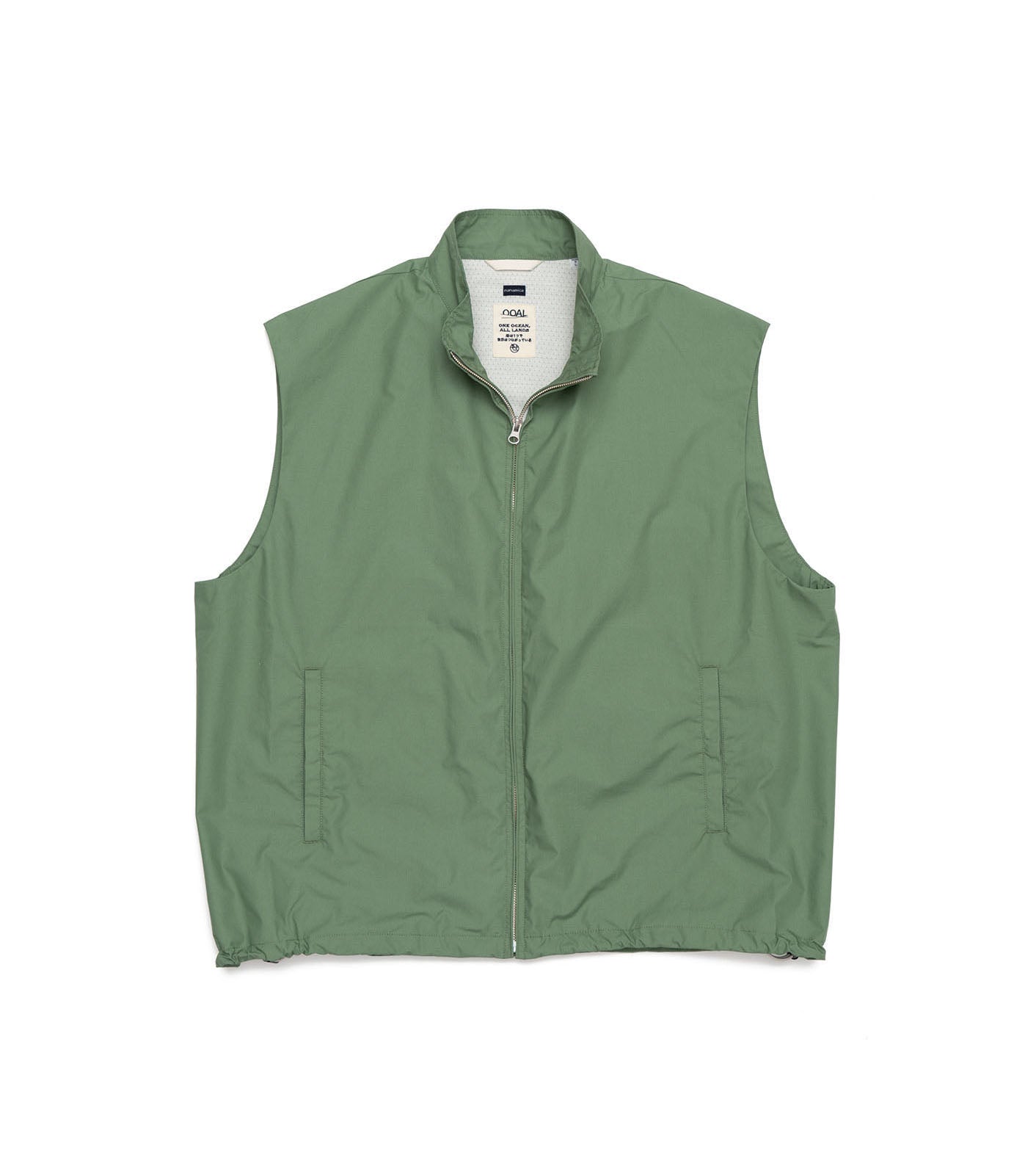 nanamica multi pocket vest green | labiela.com