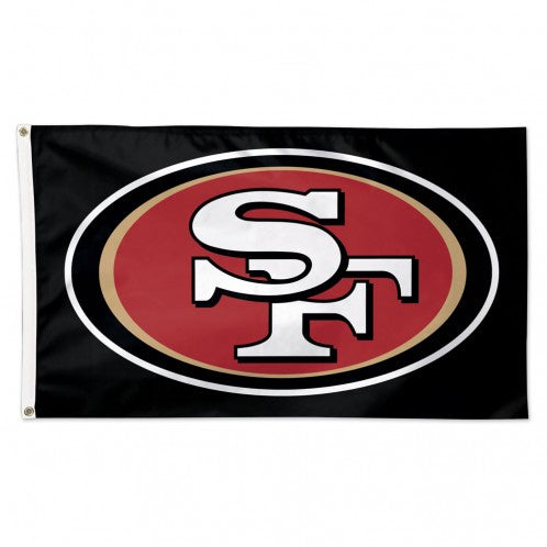 San Francisco 49ers Gold Background - 3X5 Deluxe Flag – Magic Pop Shop