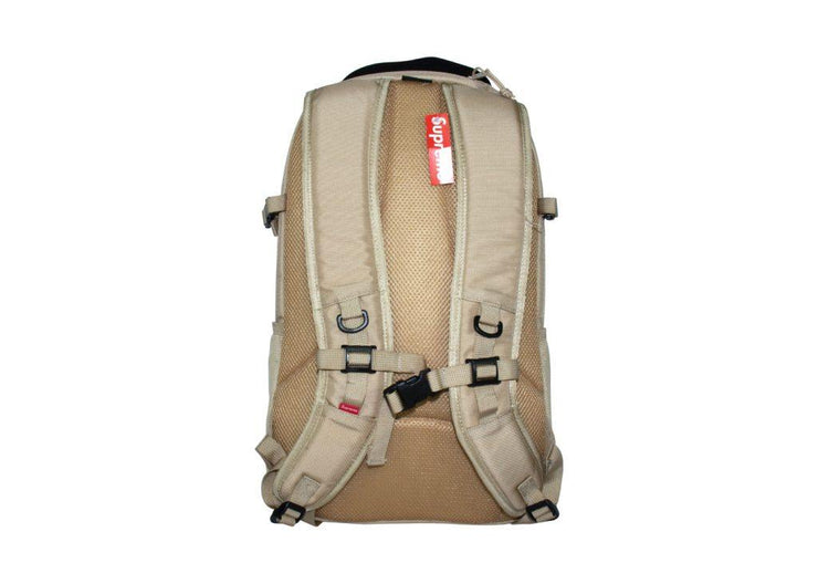 supreme backpack ss18 tan