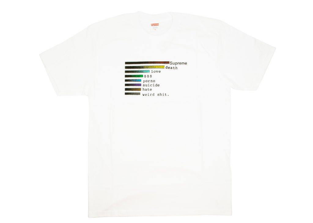 Supreme Chart T Shirt