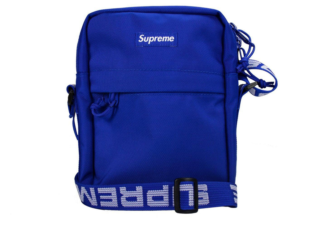 supreme blue shoulder bag