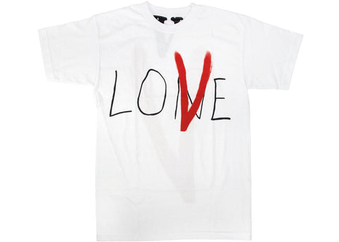 VLONE Lone Love T-Shirt White | The Plug ALPHET