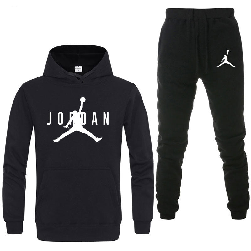 navy blue jordan tracksuit