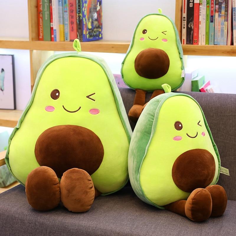 squishy avocado pillow