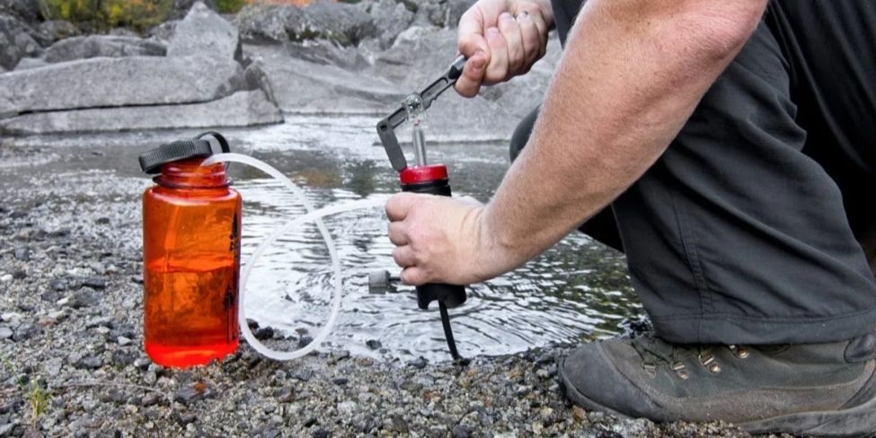 comment filtrer l'eau dans la nature