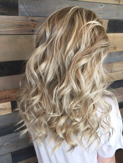 Curly Hair With Highlights And Lowlights Hair Coloring