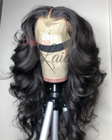 Lace Wig Black Wigs Natural Color African American Human Hair Wigs