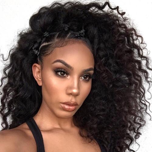 Women Brazilian Virgin Hair Wigs Wet Wavy Beyonce Lace Front