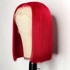 Black To Red Ombre Red Dreadlock Wig Red Lob Wig Red Lace Front Rihanna Copper Hair Brown Hair With Red Undertones