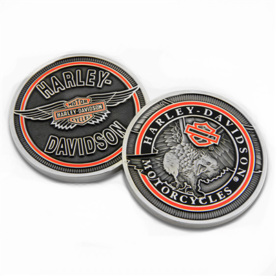 Harley-Davidson Eagle Challenge Coin – Bruce Rossmeyer's Daytona Harley ...