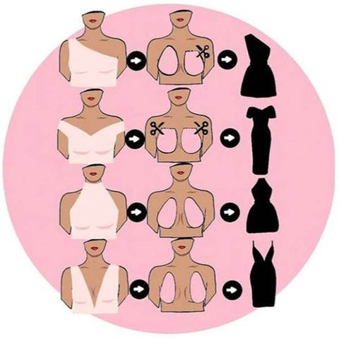 Strapless Invisible Sticky Push Up Bra