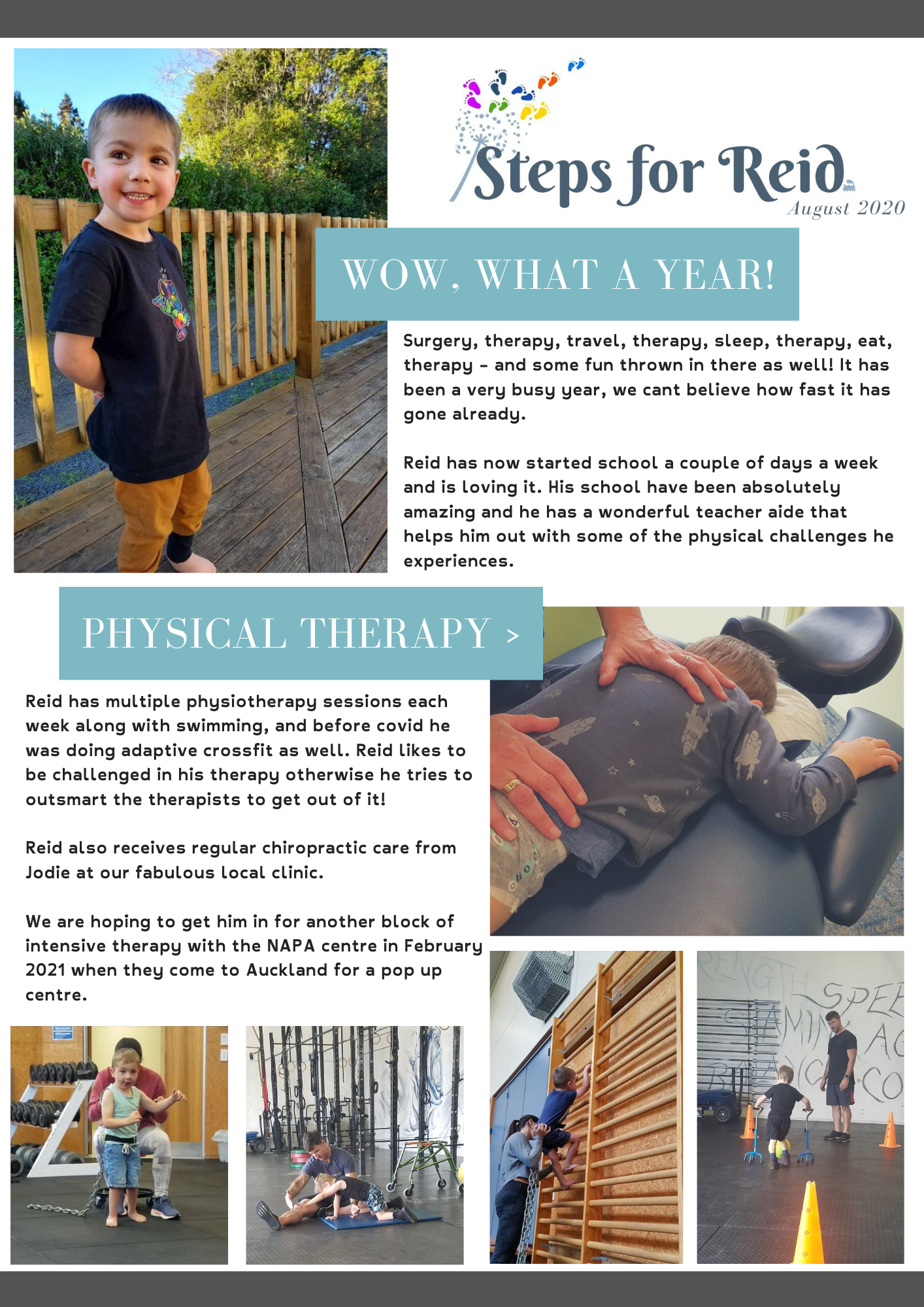 Steps for Reid August 2020