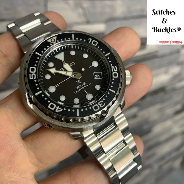 22mm Aftermarket Bracelet for Seiko Tuna Models – Stitches and Buckles