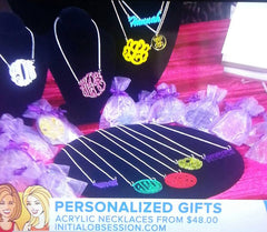 acrylic monogram jewelry - The Today Show