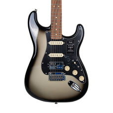 Fender Player Plus HSS Stratocaster Electric Guitar, PF FB, Silverburst, MX21190487