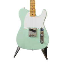 Fender Ltd Ed 70th Anniversary Esquire Electric Guitar, Maple FB, Surf Green, V2093398