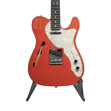 Fender Ltd Ed American 2-Tone Telecaster Thinline Telecaster Gtr, Ebony FB, Fiesta Red, US19095820