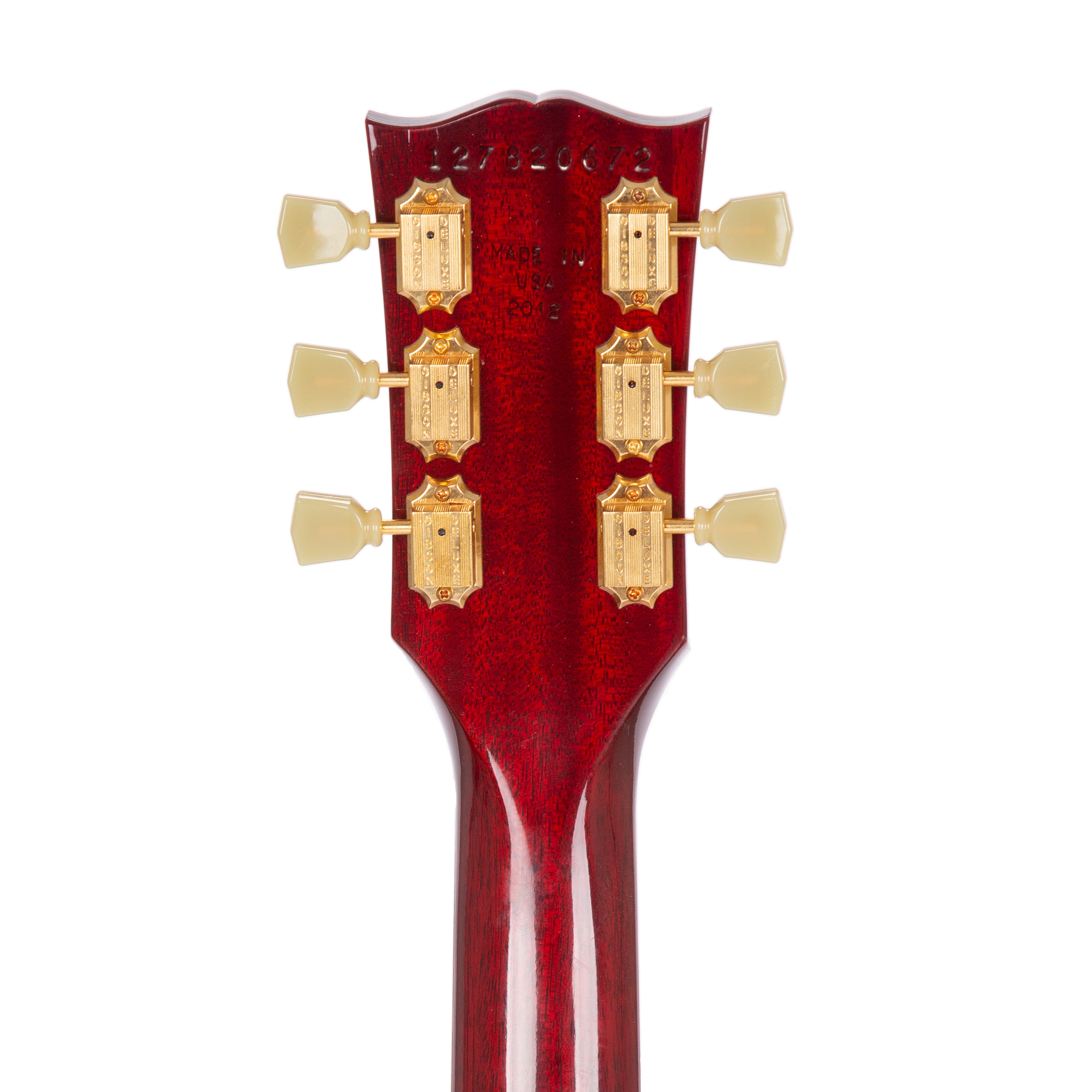 2012 Gibson Les Paul Studio Electric Guitar, Wine Red, 127820672