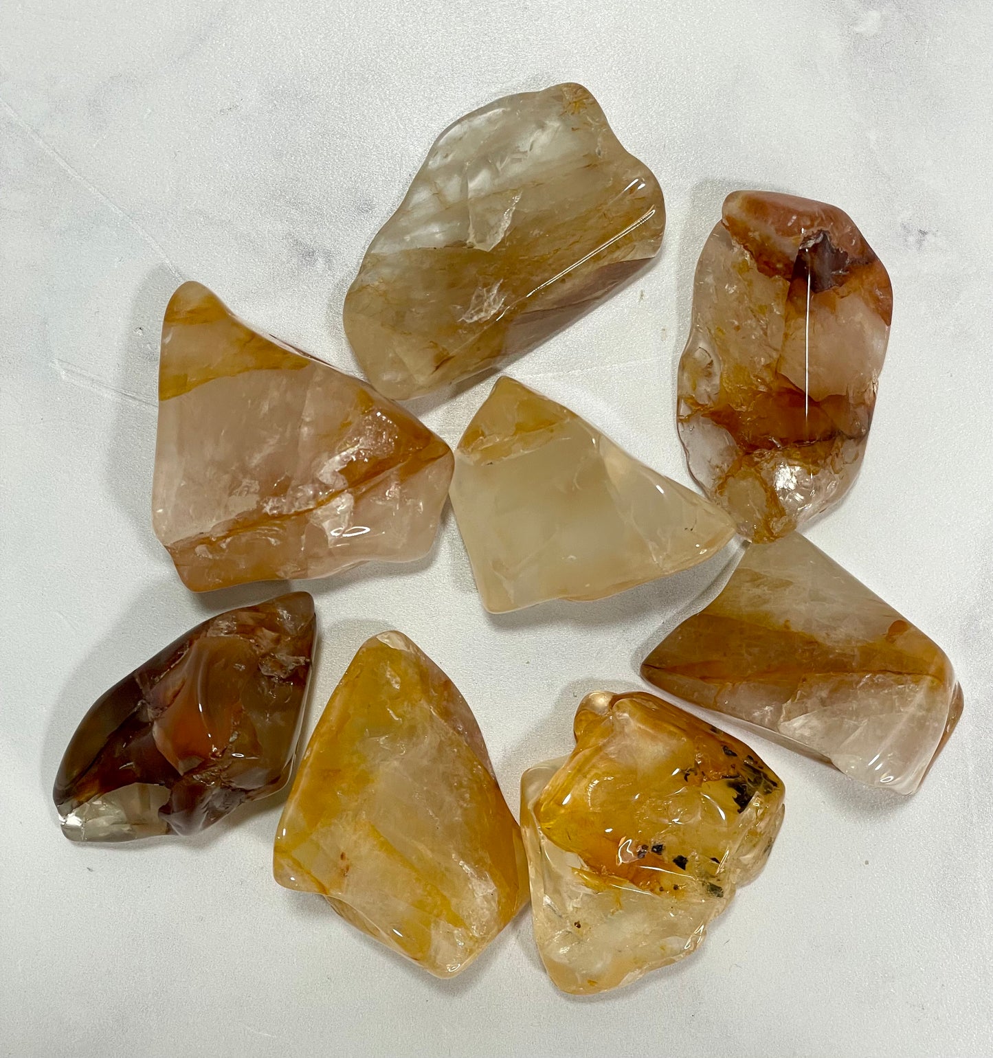 Golden Healer Tumble Stones