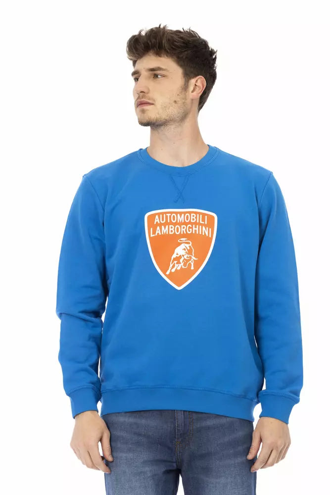 Billede af Automobili Lamborghini Blå Bomuld Sweater
