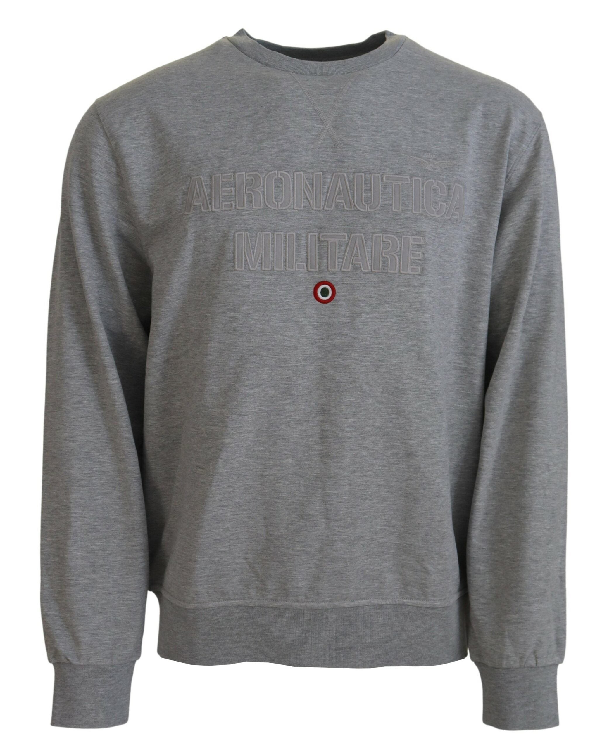 Billede af Aeronautica Militare Grå Bomuld Sweater