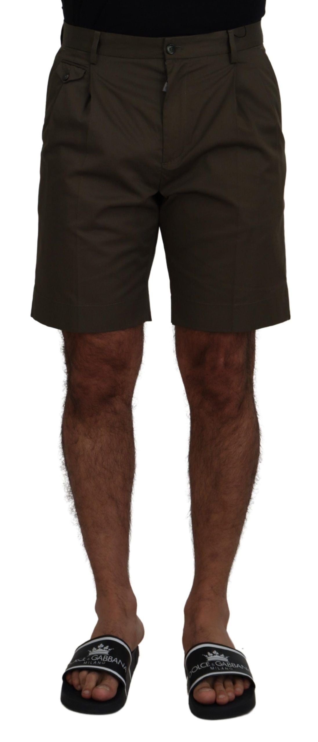 Billede af Dolce & Gabbana Grøn Bomuld Shorts