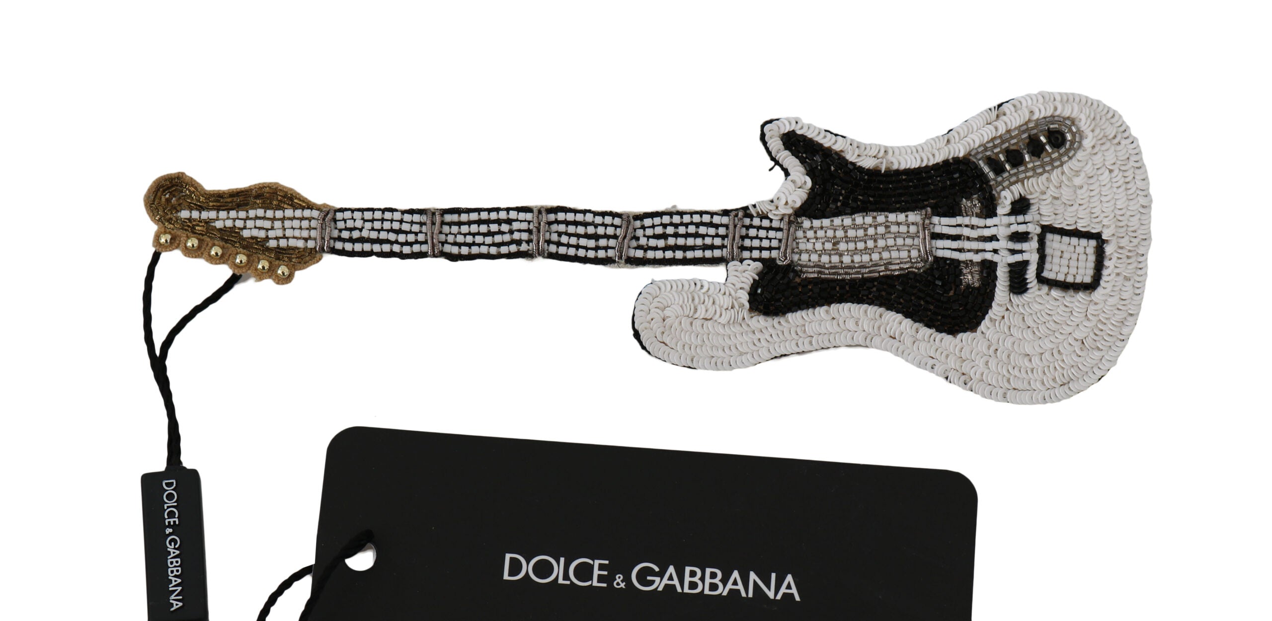 Dolce & Gabbana Guld Guitar Broche Nål Smykke