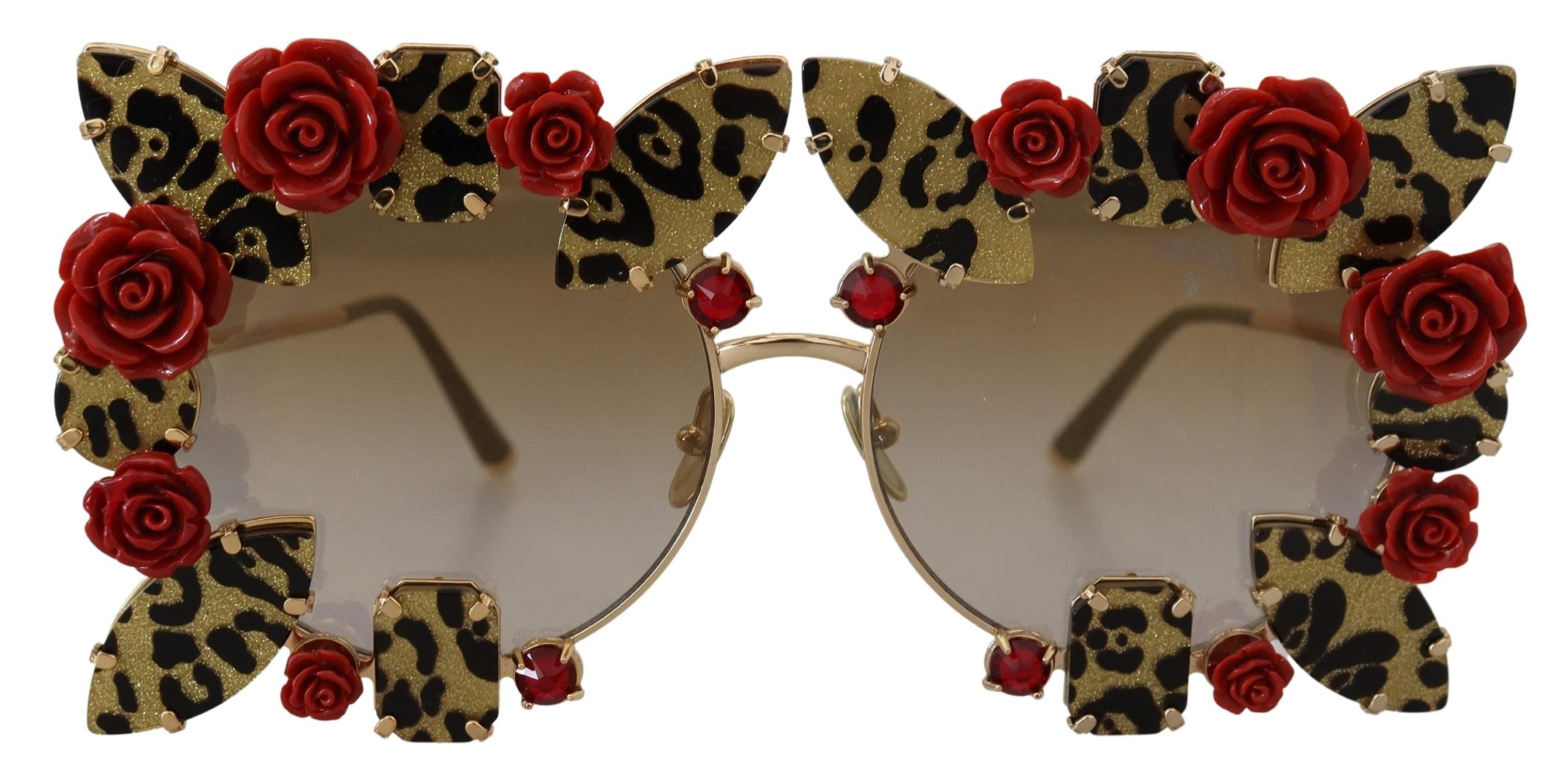 Dolce & Gabbana Guld Metal Frame DG2207B Solbriller