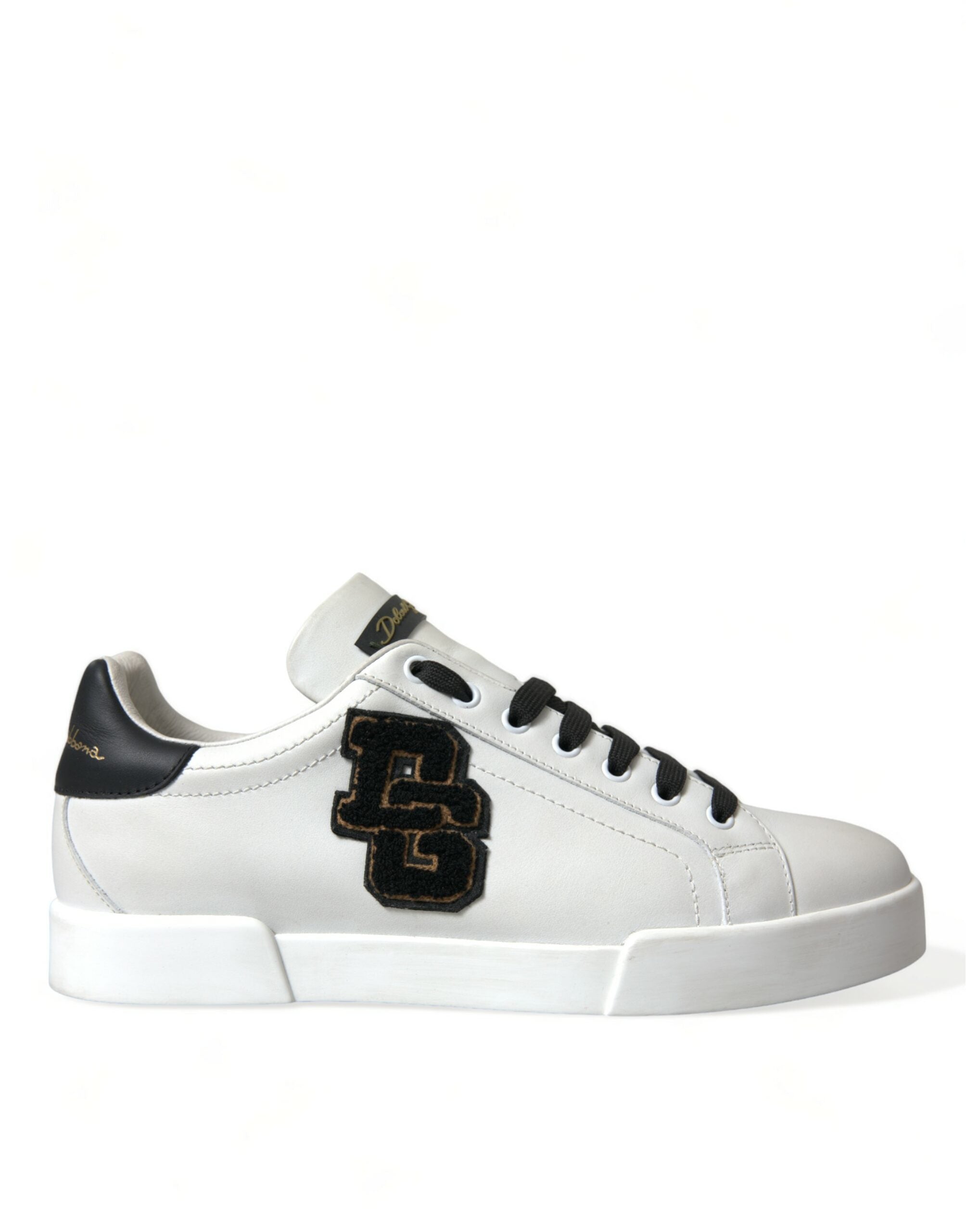 Dolce & Gabbana Hvid Sort Herre Sneakers