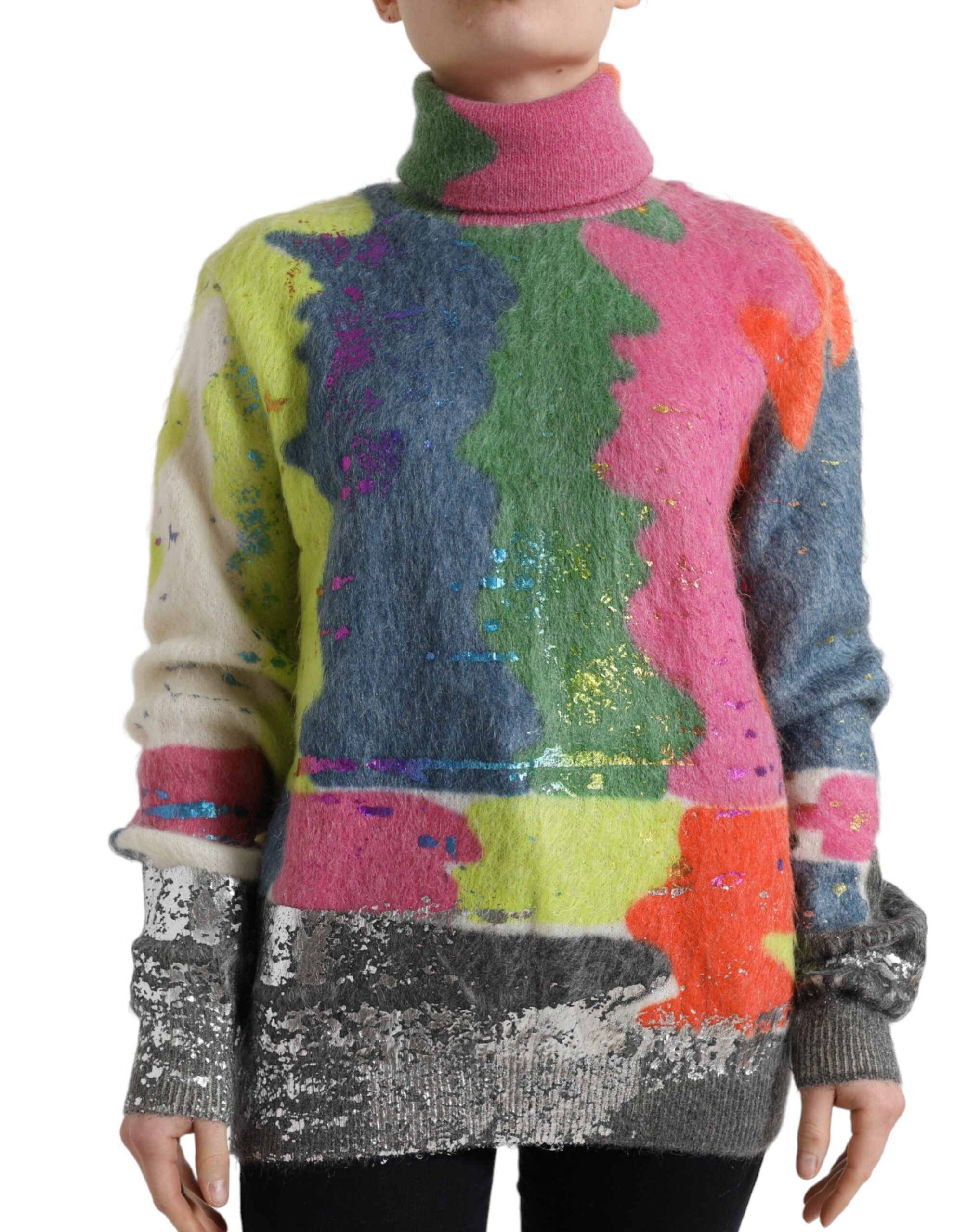 16: Dolce & Gabbana Multifarve Pullover Sweater