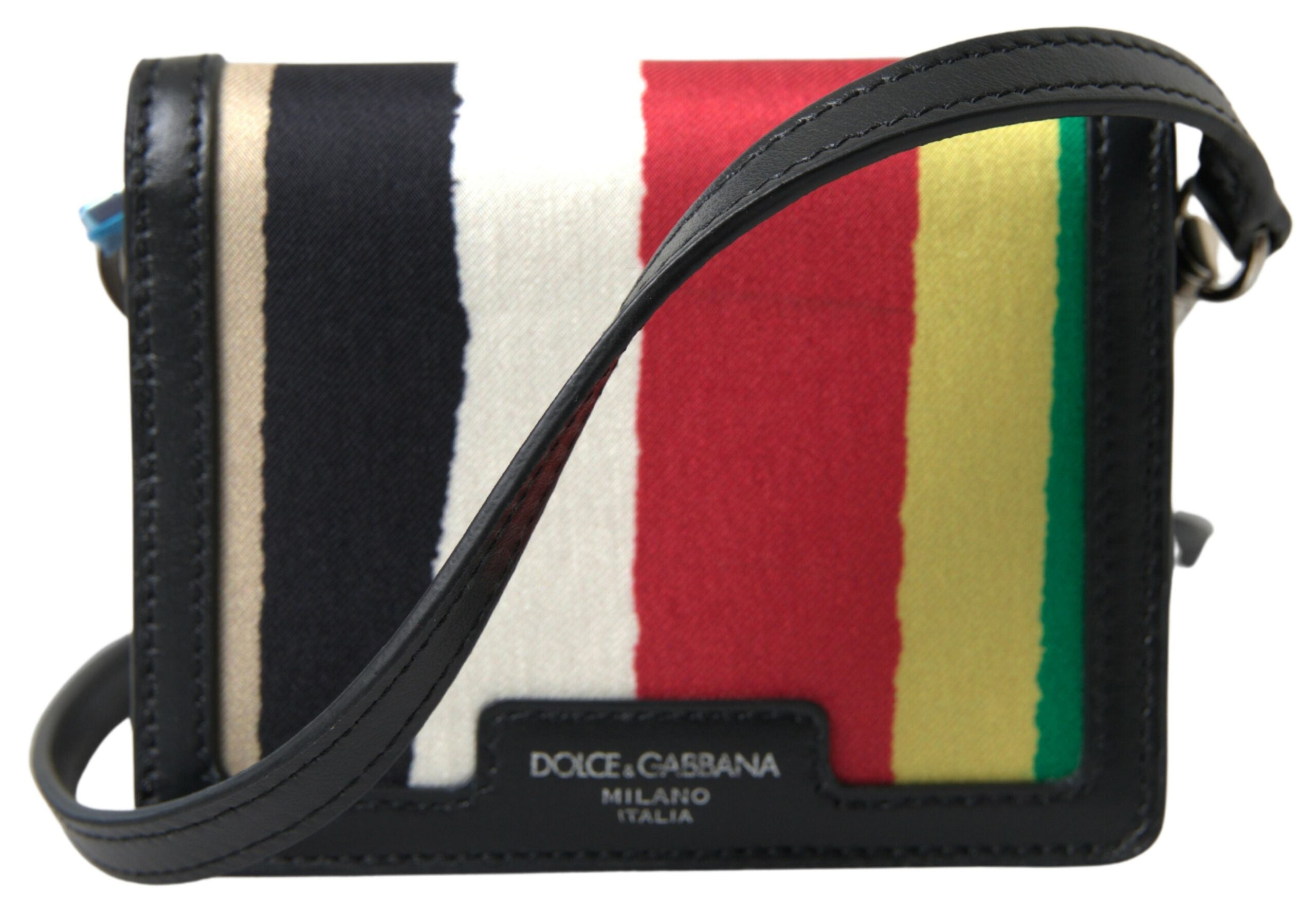 Dolce & Gabbana Multifarver Læder Skulder Kort Holder Pung