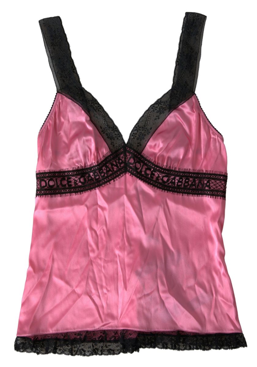 Dolce & Gabbana Pink Silke Undertøj