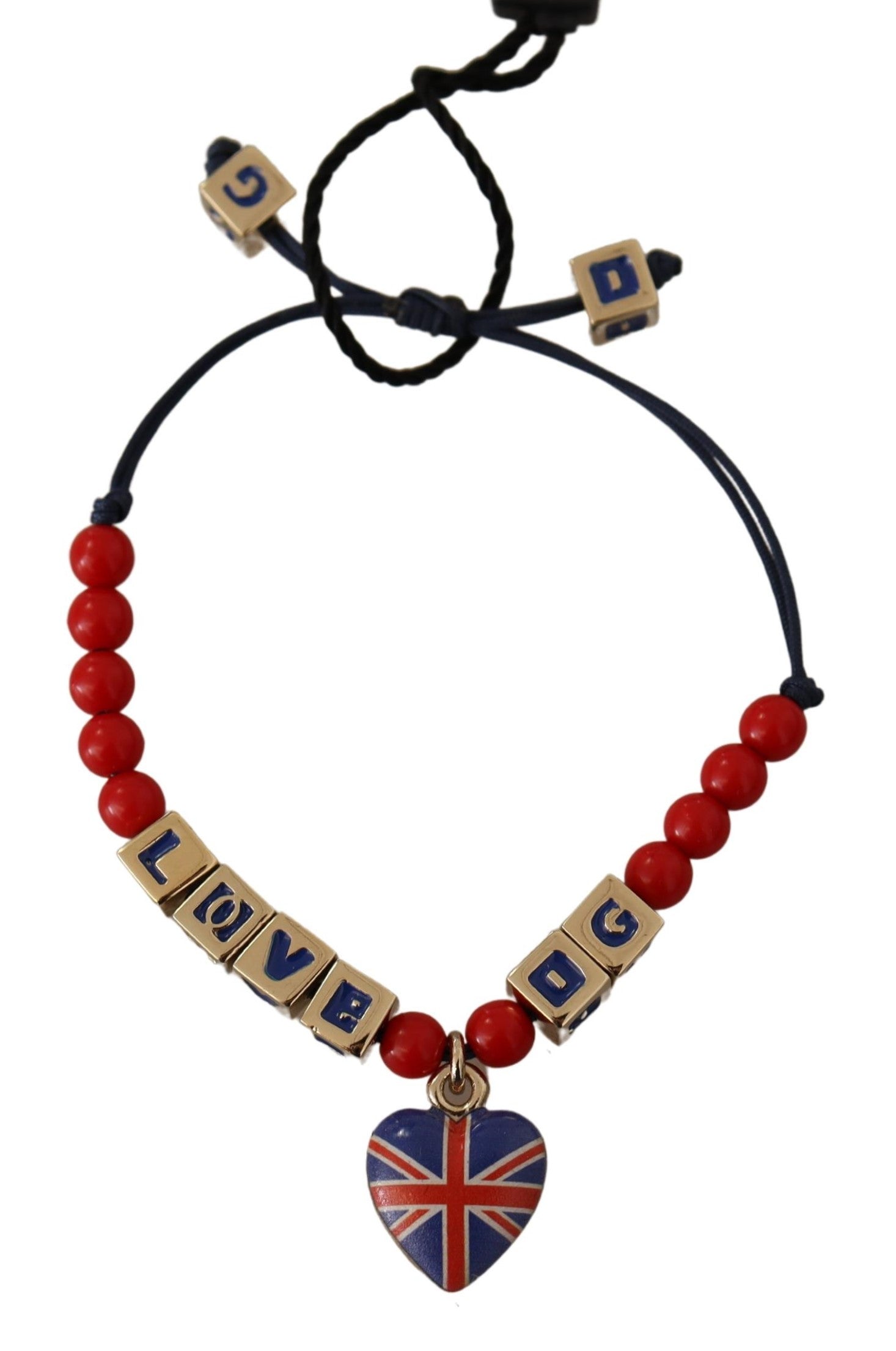 8: Dolce & Gabbana Rød Blå Armbånd Smykke